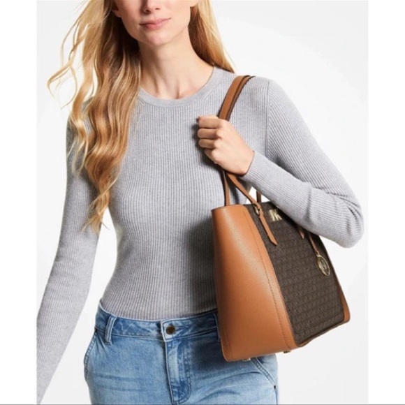 NWT MICHAEL KORS SYLVIA MEDIUM TOTE HANDBAG - Picture 9 of 9